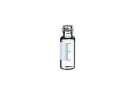 Clear Glass Screw Vial with Patch - 8mm